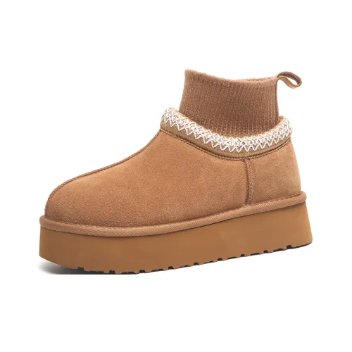 O.L Термический Увеличение Высоты Устойчивый к Износу Противоскользящий Короткий Снегокат Женские