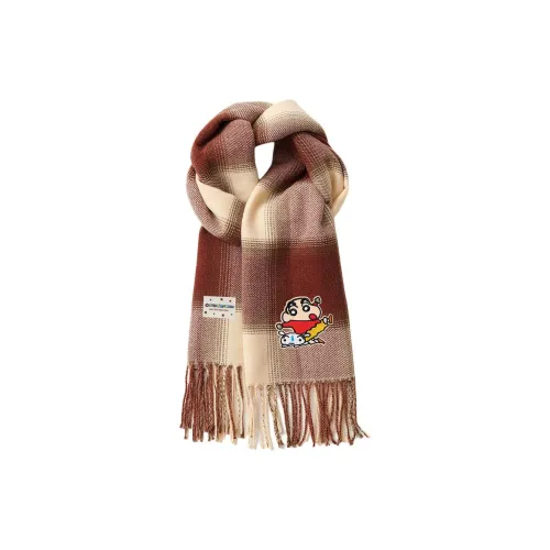 Crayon Shinchan Полиэстер Трикотаж Шарфы Унисекс