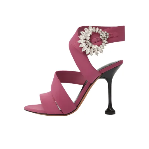 Alexandre Birman One Sandals Strap 10 см Женские Розовый Фиолетовый