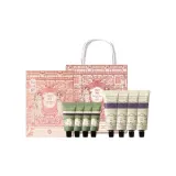 4 Коробка Увлажняющий Крем для рук (45г Снег Растаяние + 12г Чайный Краситель) с тюбиком и сумка для покупок