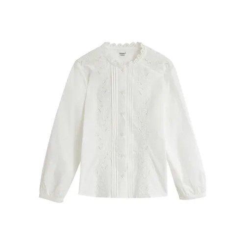 Inman Pearl White Женские Рубашки