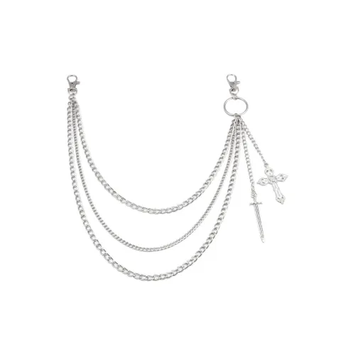 Listen To The Flowers Bloom Сплав Цепи для брюк Унисекс