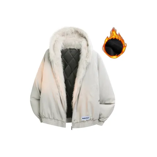 DOUBLEFISH Хлопковый пуховик унисекс