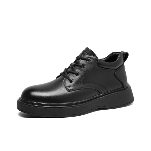 Mulinsen Insulated Ботинки Короткий Martin Boot Прибл. 4,1CM Мужской Черный