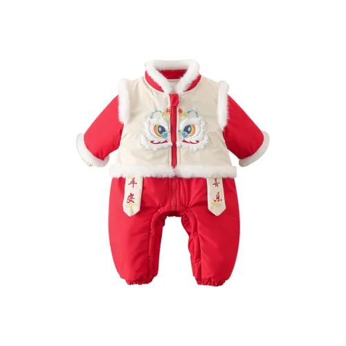 Yalu Комбинезоны и ползунки Красный для младенцев и малышей