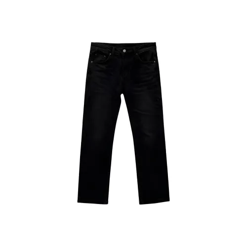 AIMEEROSA Синий Флис Подкладочные Джинсы Без Ремня Женские