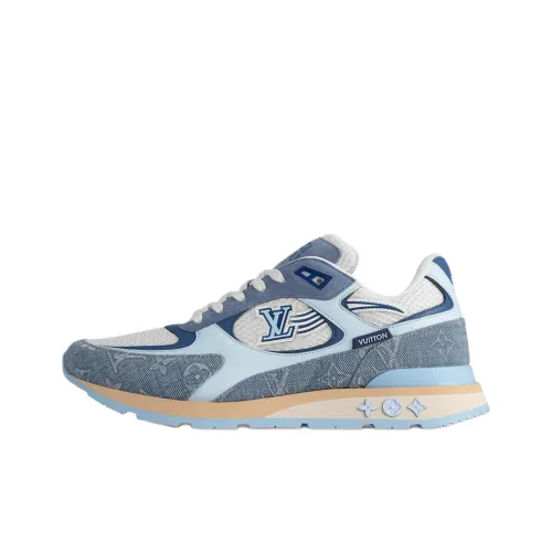 LOUIS VUITTON Run Away Low Топ Повседневная обувь Мужской Синий