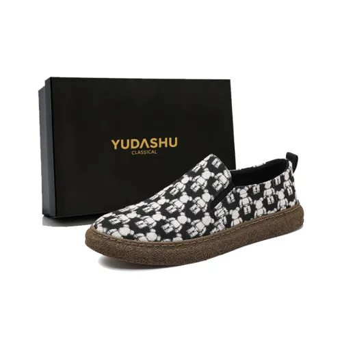 YUDASHU Low-Top Canvas Shoes Мужские Черные