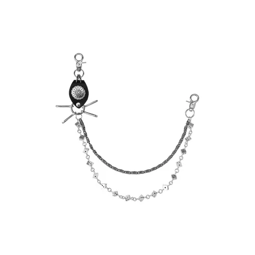 Listen To The Flowers Bloom Сплав Цепи для брюк Унисекс