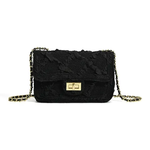 UNITE STAR ПУ (полиуретан) Сумка через плечо Стандартная Женская Черная Белая