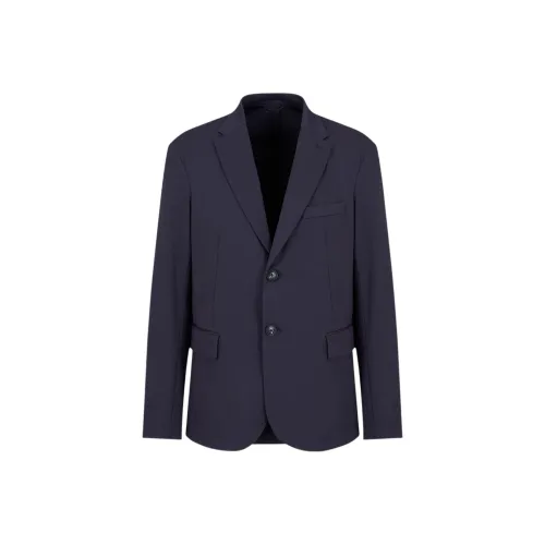 EMPORIO ARMANI Бизнес-костюм Пальто Мужской Синий