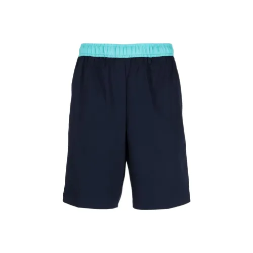 Спортивные шорты LACOSTE Collaboration Мужские Полночный синий