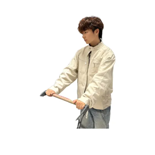 Clog Heel Экрю Унисекс Куртки