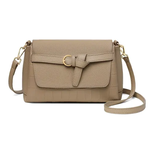 MILLIE'S Сумка через плечо из коровьей кожи стандартная женская слоновая серый