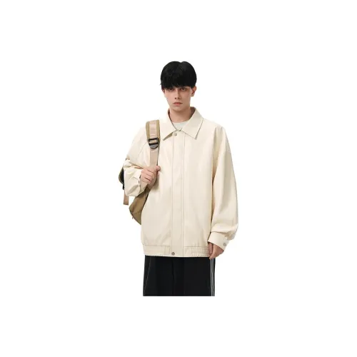 TUOFEI Абрикос Унисекс Кожаные куртки