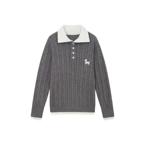 SMORODINA Серый Женский Свитер