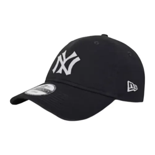 New Era Хлопковые кепки унисекс черные