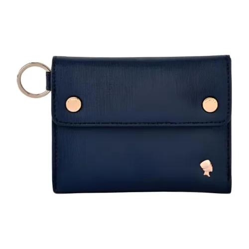 PORTER PU (полиуретан) Кошелек Унисекс Темно-синий
