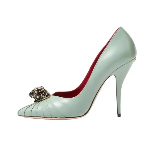 Valentino Garavani Panthea Узкий каблук Высокие каблуки 10,5 см Женские Зеленый