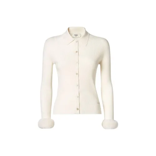 FENDI Белые Женские Свитера