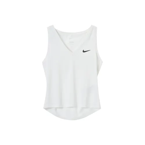 nike Белый Женские Спортивные Майки Без Рукавов