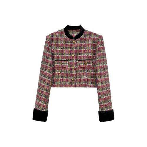 GZQJ Красный Женский Куртки