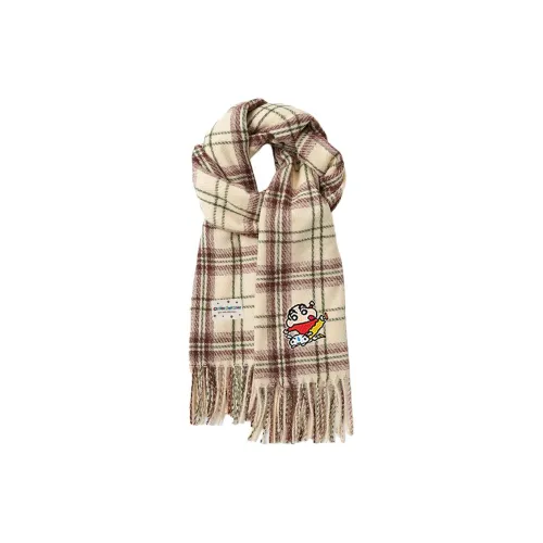 Crayon Shinchan Полиэстер Трикотаж Шарфы Унисекс