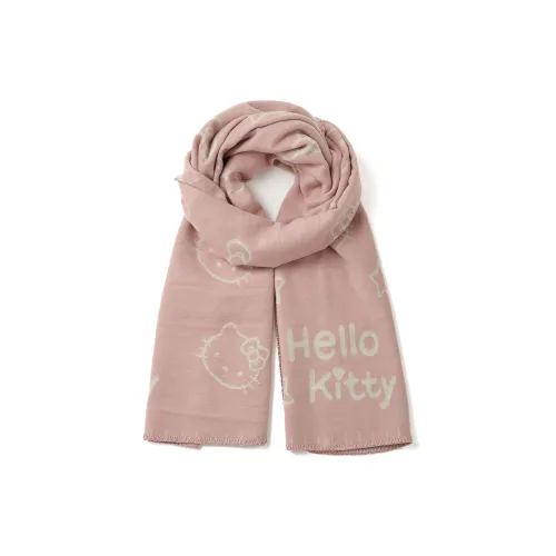 Sanrio Hello Kitty Полиэстер Трикотажные Шарфы Женские