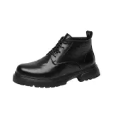 Черный с флисовой подкладкой