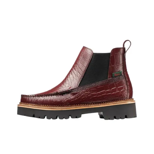 G.H. Bass Co. Короткий Челси 3,5 см Женский Бордовый