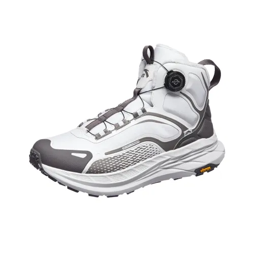 Anta Противоскользящий Устойчивый к износу Термический Высокий Топ Повседневная Обувь Мужская Серый