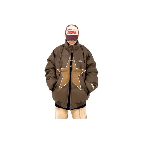 PAINT STAIN Хлопковый пуховик унисекс