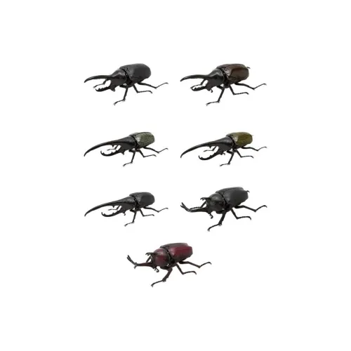 BANDAI Биологический Большой Image Идентификация Rash Капсульная игрушка Счастливый Draw Одиночная капсульная игрушка Цельная коробка 7 шт