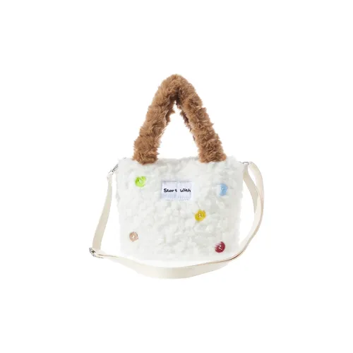 The Green Party Полиэстер Сумка Стандартная Women's White