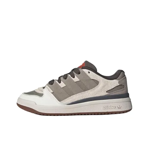 Adidas Originals Forum PUFFED Скейтборд Кроссовки Унисекс Earth Умбра