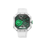 Прозрачный кристальный - эволюционирующий зеленый