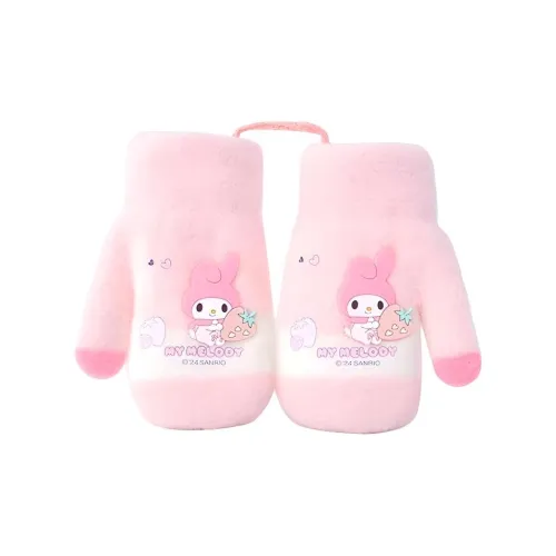 Санрио 99% 1% Полиамид Эластан Вязаные Перчатки Детские