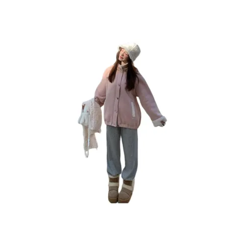 BVODE Розовый Женский пуховик