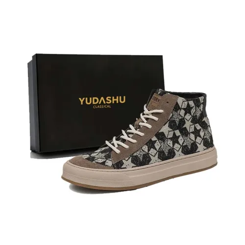 YUDASHU High Top Canvas Shoes Men's