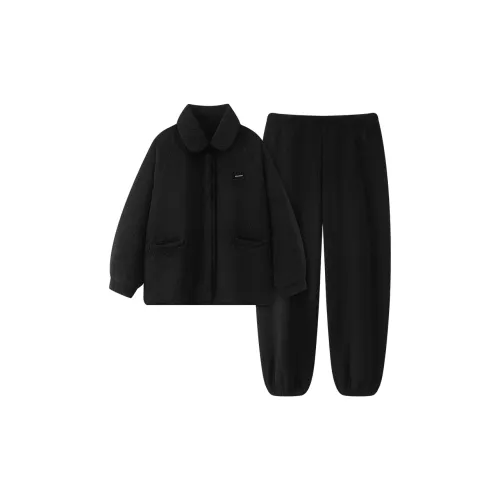 MIIOW [Женские] Черный Женские Пижамные Комплекты