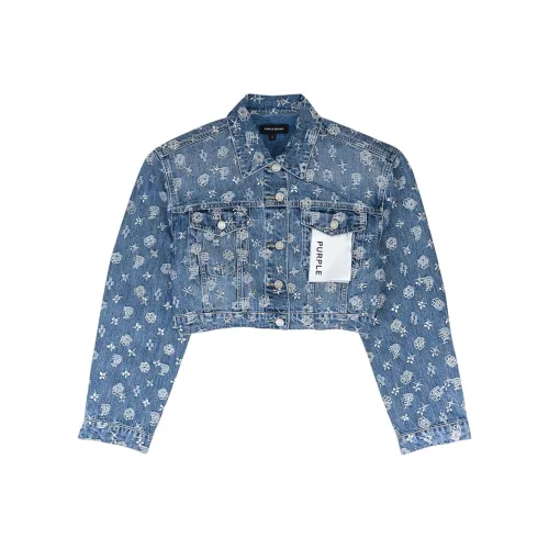 PURPLE BRAND Джинсовая куртка Женская