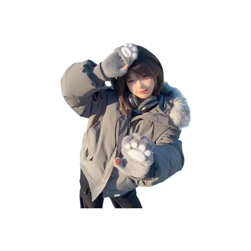 City Hipster Хлопковый пуховик унисекс