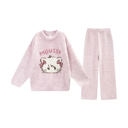 GUKOO Светло-розовый Женский комплект пижам