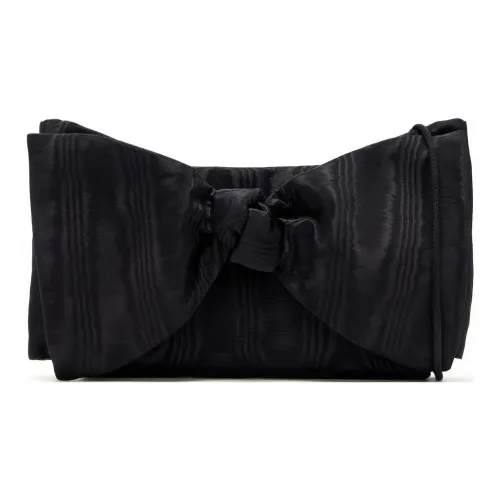 Loeffler Randall Ткань Клатч Сумка на плечо Женская Черная