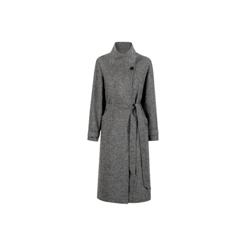 SHIRUINA Серый Унисекс Пальто