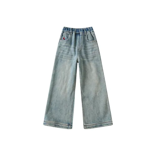 ALPLUME Ностальгический синий Малыш Джинсы