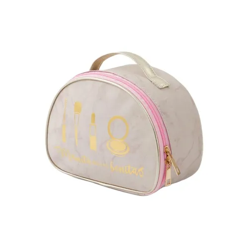 Geanno Юность Стиль кампуса ПУ (полиуретан) Косметичка Большая емкость Портативная Водонепроницаемая Туалетная сумка Сумка Защита от пыли