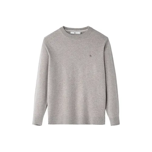 HLA Овсяный узор J7 Мужские свитеры