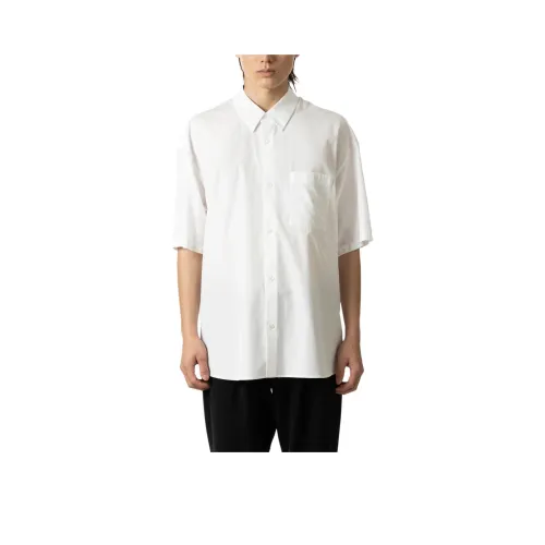 ATTACHMENT Белый Унисекс Рубашки