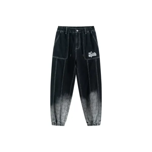 Clubxxhh Черные Унисекс Джинсы